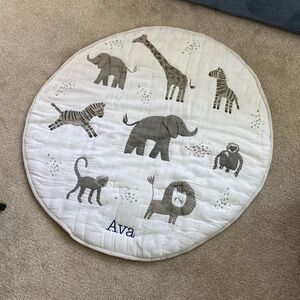 Pottery Barn Kids Safari Tummy Time Mat